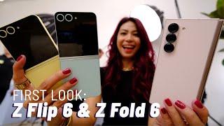 Samsung Z Fold6, Z Flip6 + SAMSUNG RING first look!