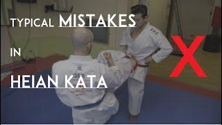 common mistakes in HEIAN KATA an how to AVOID  them - TEAM KI