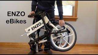 ENZO eBikes Folding Electric Bike - Folding and Unfolding Demo