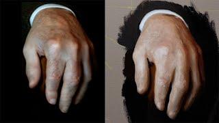 How to Paint Hands - oil painting instruction