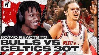 KOT4Q Reacts to Bulls vs Celtics 3OT Thriller from 2009 NBA Playoffs!