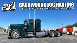 High Class Log Hauler!!! 2024 Peterbilt 389