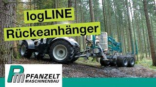 Pfanzelt logLINE Rückeanhänger