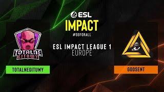 GODSENT vs TotalneGituwy - Map 1 [Nuke] - ESL Impact League S1 - Group B - EU