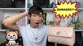 I BROKE/RUINED MY 6K CHANEL TRENDY CC BAG!!! + How I Fixed It!