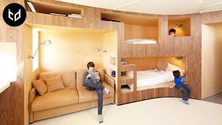 Smart Hidden Furniture and Space Saving Design Solutions for Small Apartments