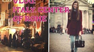 VLOG: ИТАЛИЯ.  ПРОГУЛКИ ПО РИМУ. | ITALY.  WALK IN ROME .