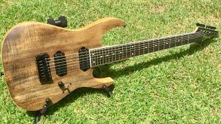 Custom Ibanez 7 String Refinish and upgrades Seymour Duncan Sentient/Nazgul