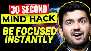 How to focus & de-stress in 30 seconds ? Best Study Motivation for Students