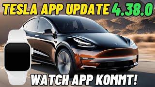 Tesla App Update 4.38.0: Apple Watch Unterstützung kommt!