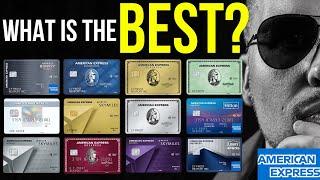 BEST AMERICAN EXPRESS CREDIT CARDS  | Which AMEX CARD is the BEST?