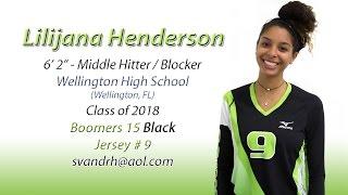 Lilijana Henderson - Volleyball Skills Video