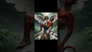 Devil love angel #devi #jesus #jesuschrist #god #ytshorts #shorts