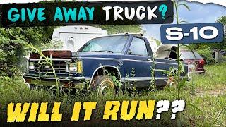 1984 S-10 Durango. WILL IT RUN? Give Away Truck?