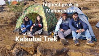 kalsubai trek | highest peak in Maharashtra | full journey #kalsubai #camping  #tenting #fireplace