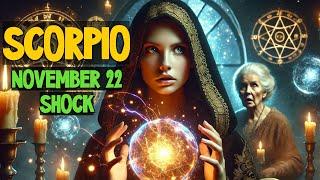 SCORPIO, WHAT WILL HAPPEN ON NOVEMBER 22ND? HOROSCOPE FOR TOMORROW. HOROSCOPE FOR TODAY.