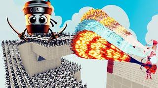 100x CAPPUCCINO ASSASSINO + 2x GIANT vs 3x EVERY GOD - Totally Accurate Battle Simulator TABS