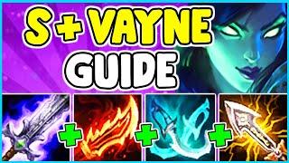 HOW TO PLAY VAYNE ADC & SOLO CARRY In Season 10 | Vayne Guide S10 - League Of Legends