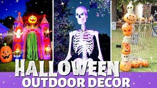 Halloween  Outdoor Decor | Front Yard Halloween Decorations | DIY Outside Decorating Ideas 2022