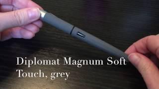 Diplomat Magnum Soft Touch fountain pen review