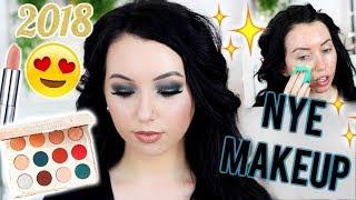 AFFORDABLE FULL FACE NEW YEARS EVE MAKEUP LOOK! KathleenLights x Colourpop Dream St. Palette