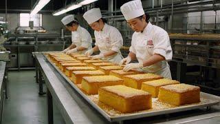 Nagasaki Castella Honey Cake Factory Tour: How This Delicious Cake is Made!