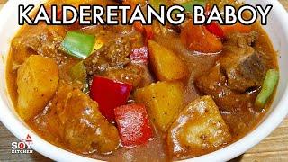 KALDERETANG BABOY | PORK CALDERETA