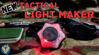 Tactical light marker from HRT: Rechargeable, IR & visible colors