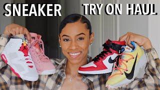 SUMMER SNEAKER TRY ON HAUL | Gabrielle Morris