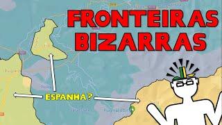 10 fronteiras mais BIZARRAS do mundo 