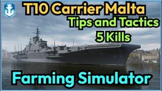 T10 CV Malta: The Ultimate King of The Skies | World of Warships