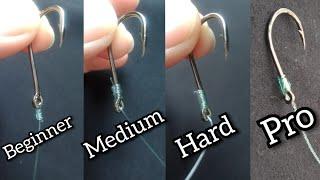 4 Level Mengikat Kail Pancing (Tie a fishing hook)