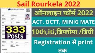 Sail Rourkela Form Fill up Stap by stap