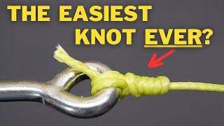 How to tie the Trilene Knot! (the EASIEST fishing knot)