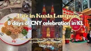 Roaring into Year of the Dragon l Chinese New Year Tradition in KL, Food, Celebration POV Vlog Part1