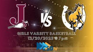 Jordan High Girls Varsity Basketball vs Cottonwood High | Livestream | 12/20/2023