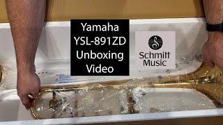 A CUT BELL YAMAHA?!  Yamaha YSL-891ZD Trombone Unboxing