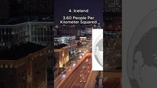 Top 5 Least Densely Populated Countries in the World