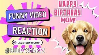 King Buddy’s Hilarious Birthday Prank on Mom: Dog Treats & Stinky Balloon Surprise! 