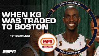 Revisiting Kevin Garnett getting traded to the Boston Celtics  | NBA Today