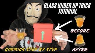 GLASS UNDER UP | Crazy Magic Trick Tutorial | GIMMICK STEP BY STEP