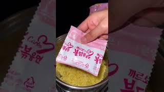 Samyang carbonara noodles | Carbo Spicy  #shorts #ramen