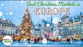 Top 10 Christmas Markets in Europe | Ultimate Daytime Walking Tour (Thanksgiving Day Special)