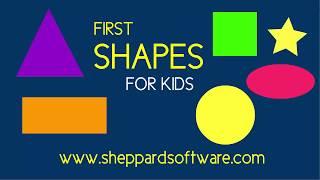 Basic shapes - for toddlers, preschoolers and all kids!