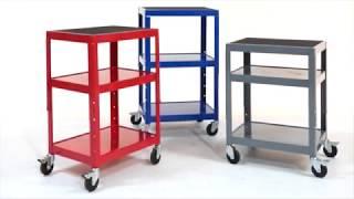 Adjustable Height Trolleys from Storage Design Limited