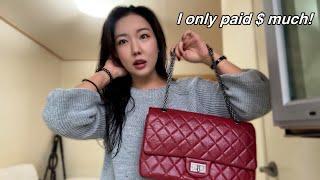 Scoring my dream Chanel bag in Korea  recent worries & my dad HUMBLES me! living alone, seoul vlog