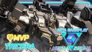 Tricera MVP! Mecha Break Demo Open Beta Gameplay!