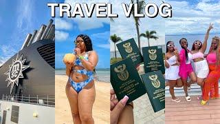 TRAVEL VLOG : MSC CRUISE GIRLS TRIP & A FEW DAYS IN DURBAN ! 