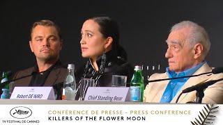 Killers of the Flower Moon – Press conference – EV – Cannes 2023