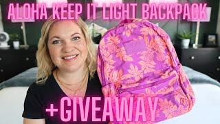 Aloha Keep it Light Backpack Review + GIVEAWAY